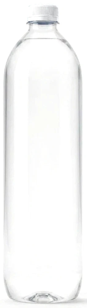 Unbranded 1.5 L bottle, no AQUORA label