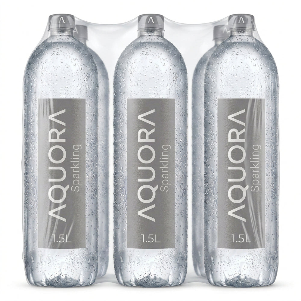 Aquora Sparkling Water 6x1.5L